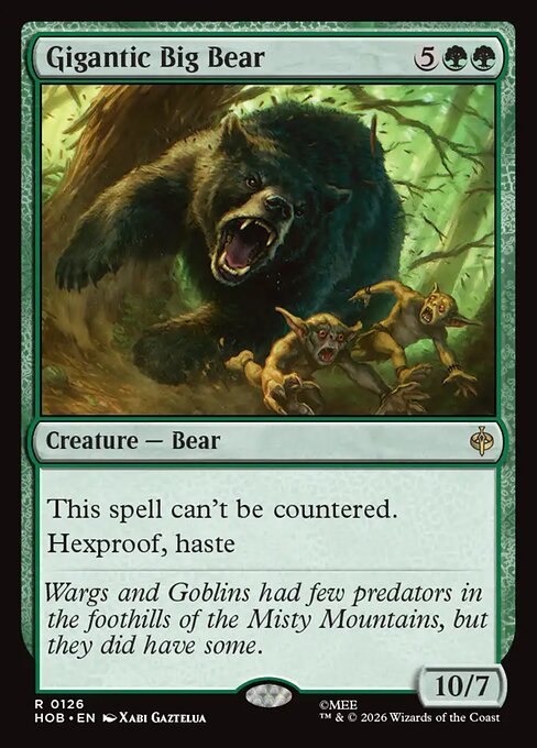 Gigantic Big Bear (HOB 126)