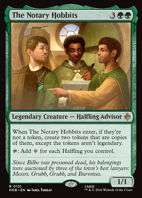 The Notary Hobbits (HOB 131)