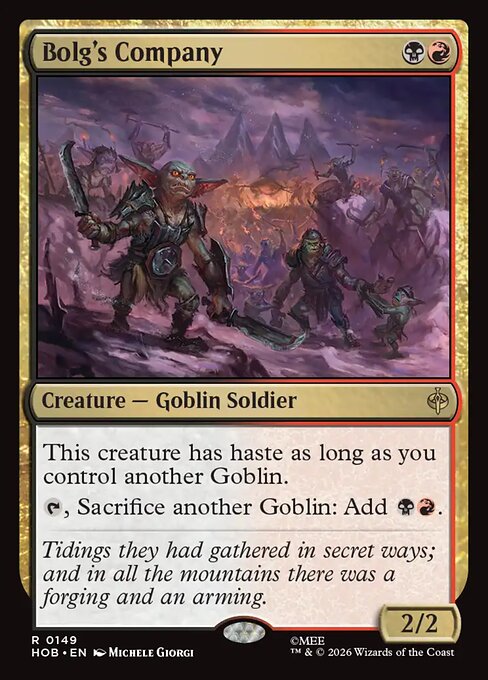 Bolg's Company (HOB 149)