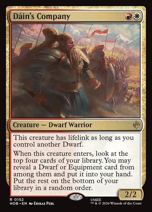 Dáin's Company (HOB 152)