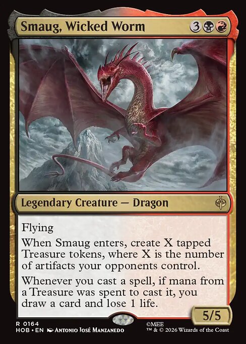 Smaug, Wicked Worm (HOB 164)