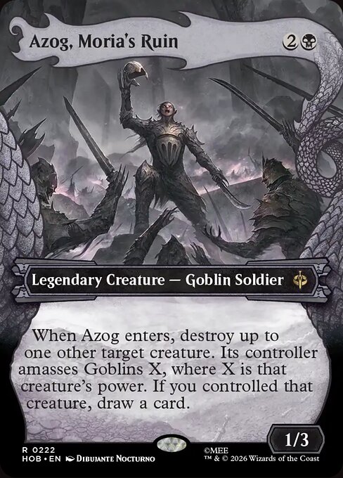 Azog, Moria's Ruin (Showcase) (HOB 222)