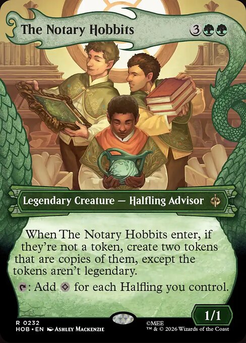 The Notary Hobbits (Showcase) (HOB 232)