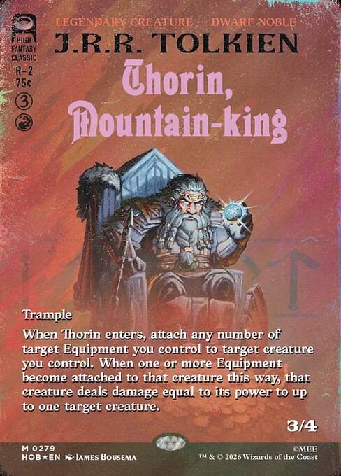 Thorin, Mountain-king (HOB 279)