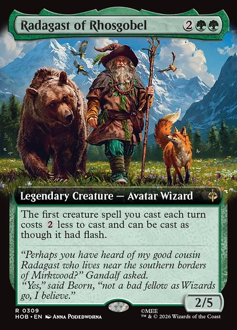 Radagast of Rhosgobel (Extended Art) (HOB 309)