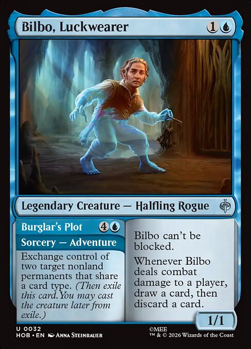 Bilbo, Luckwearer // Burglar's Plot (HOB 32)