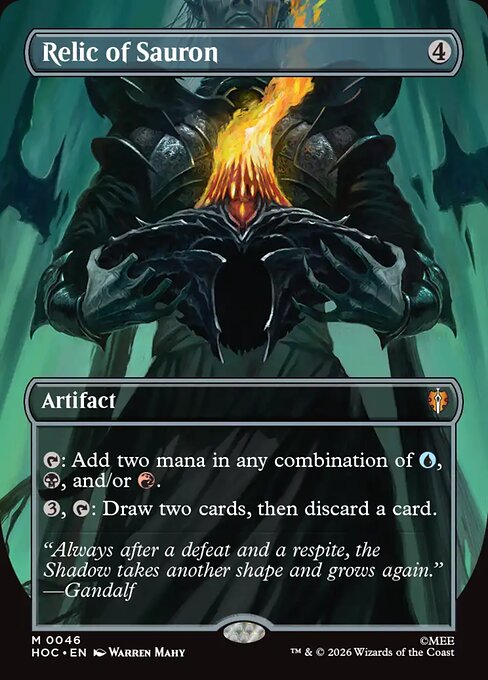 Relic of Sauron (Borderless) (HOC 46)
