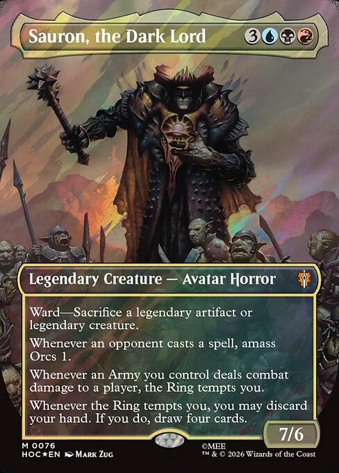 Sauron, the Dark Lord (HOC 76)