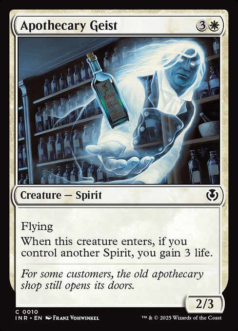 Apothecary Geist (INR 10)