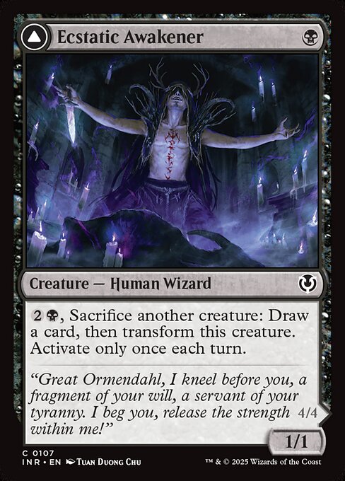 Ecstatic Awakener // Awoken Demon (INR 107)