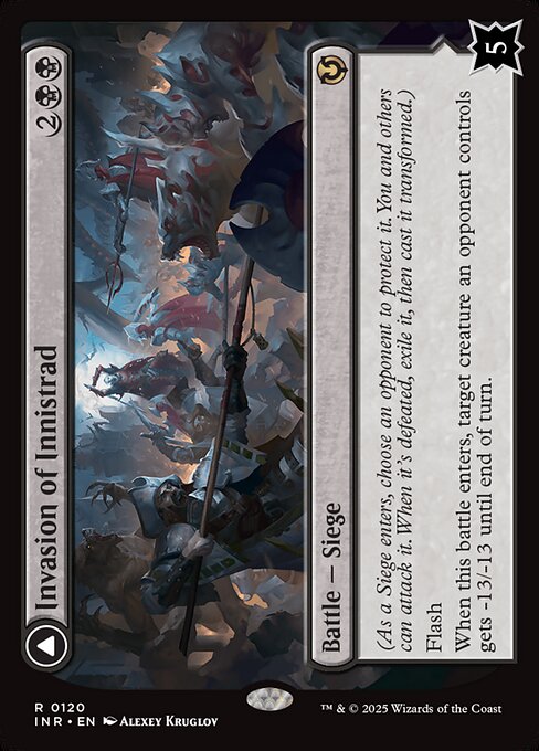 Invasion of Innistrad // Deluge of the Dead (INR 120)