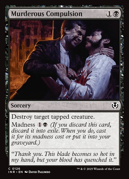 Murderous Compulsion (INR 126)