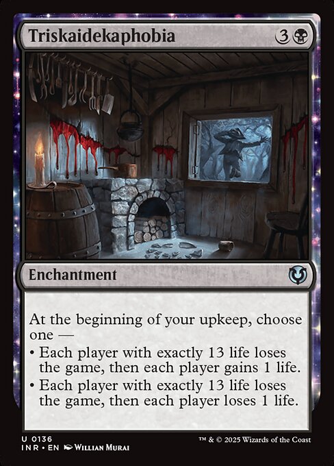 Triskaidekaphobia (INR 136)