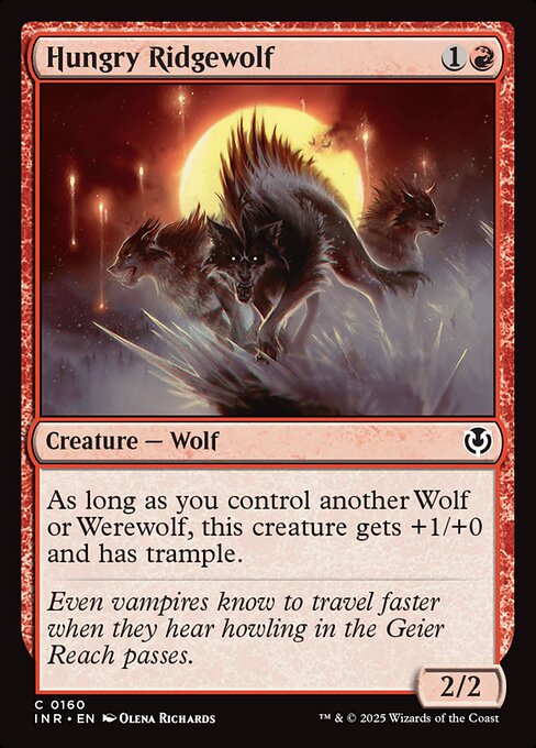 Hungry Ridgewolf (INR 160)