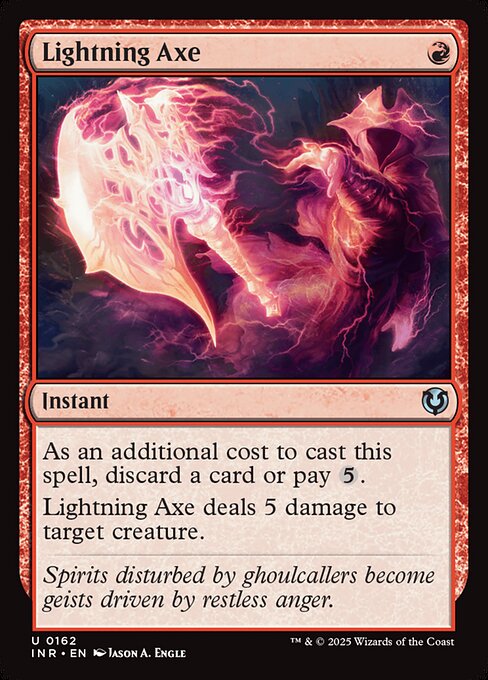 Lightning Axe (INR 162)