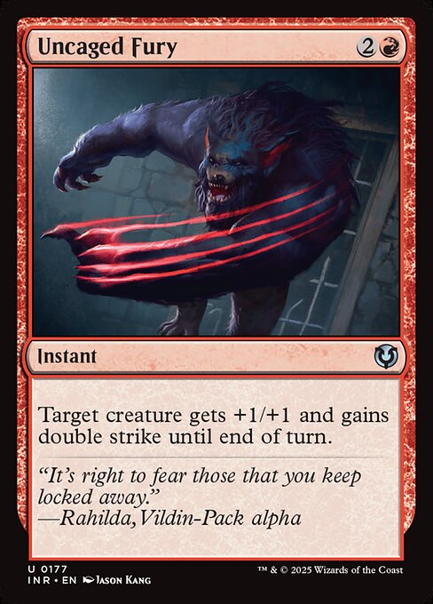 Uncaged Fury (INR 177)