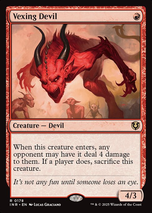 Vexing Devil (INR 178)