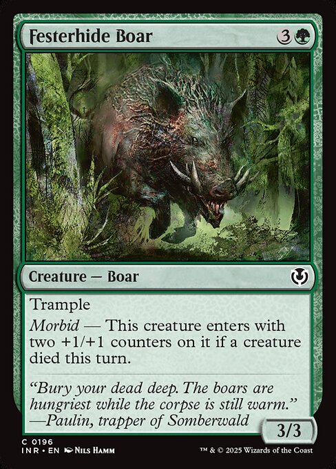 Festerhide Boar (INR 196)