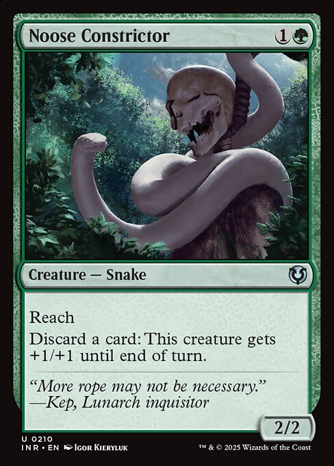 Noose Constrictor (INR 210)