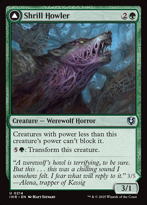 Shrill Howler // Howling Chorus (INR 214)