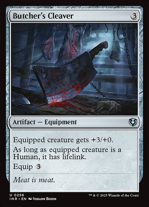Butcher's Cleaver (INR 256)