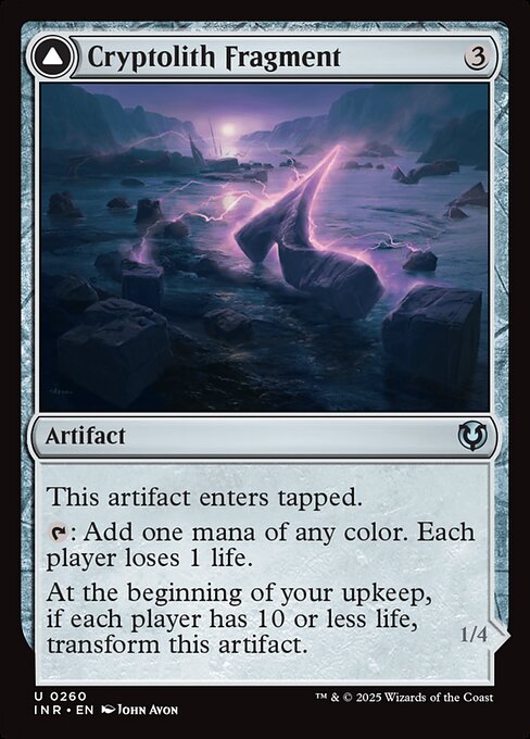 Cryptolith Fragment // Aurora of Emrakul (INR 260)