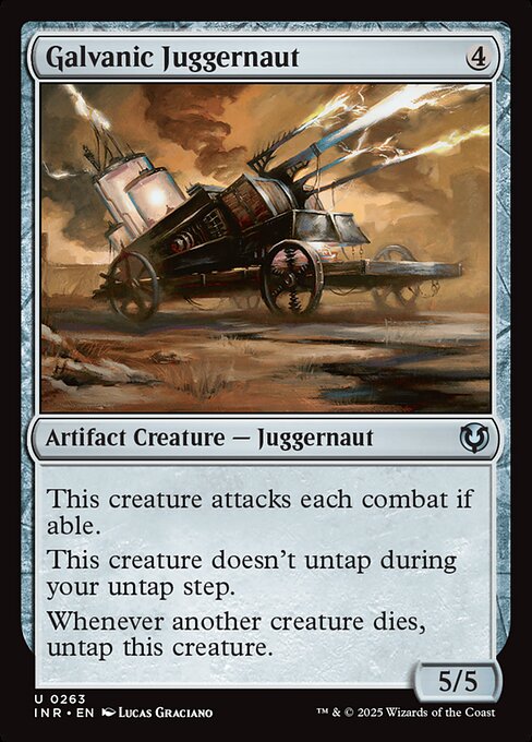 Galvanic Juggernaut (INR 263)