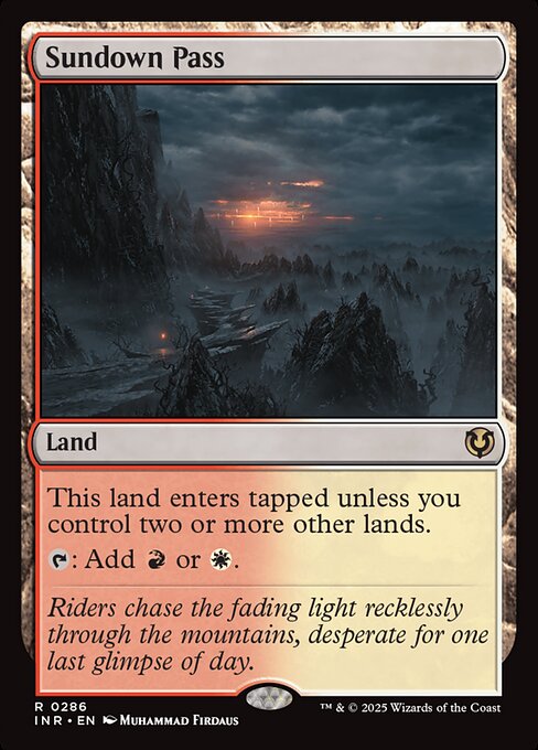 Sundown Pass (INR 286)