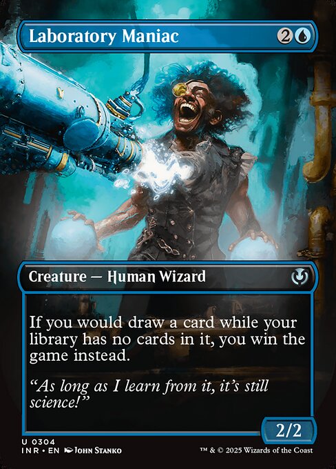 Laboratory Maniac (INR 304)