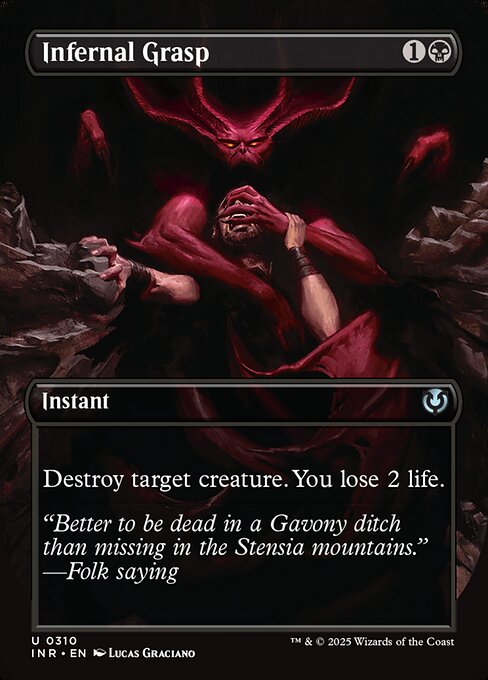 Infernal Grasp (INR 310)