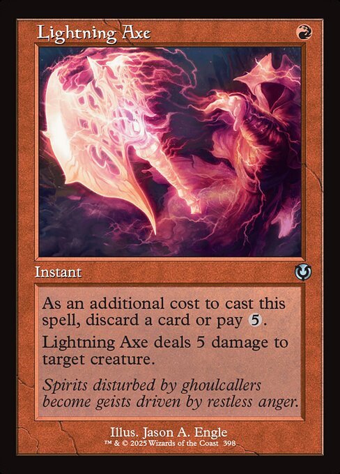 Lightning Axe (INR 398)
