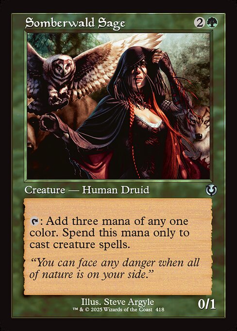 Somberwald Sage (INR 418)