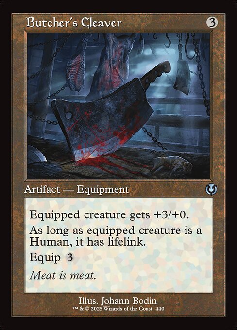 Butcher's Cleaver (INR 440)