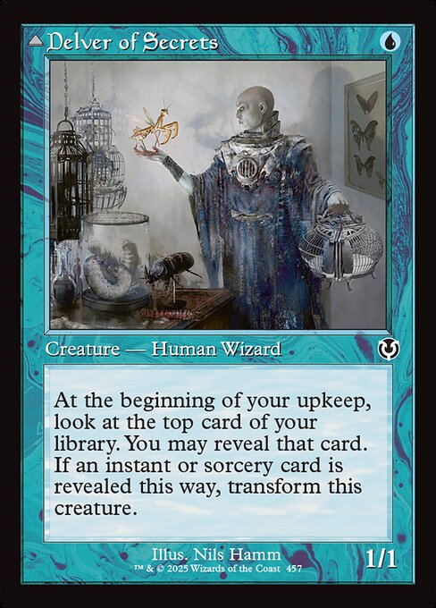 Delver of Secrets // Insectile Aberration (INR 457)