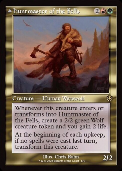 Huntmaster of the Fells // Ravager of the Fells (INR 470)