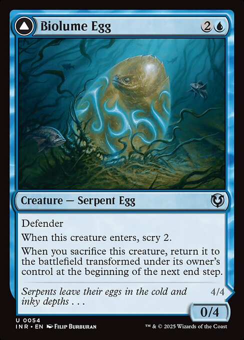Biolume Egg // Biolume Serpent (INR 54)