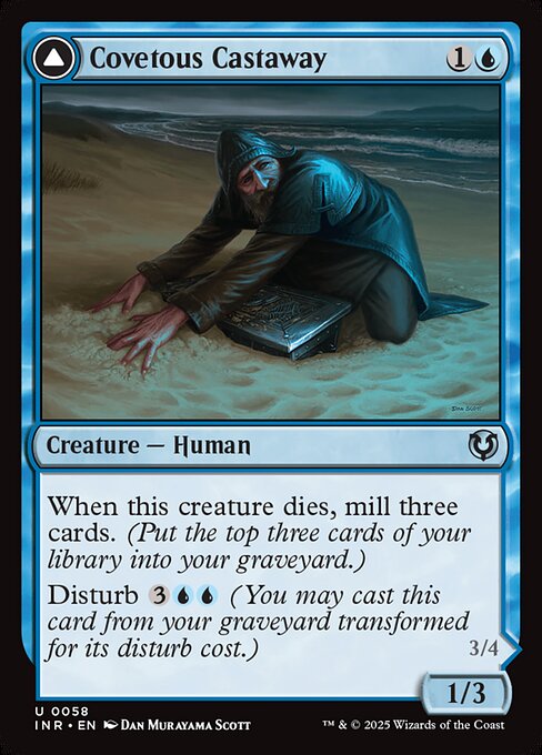 Covetous Castaway // Ghostly Castigator (INR 58)