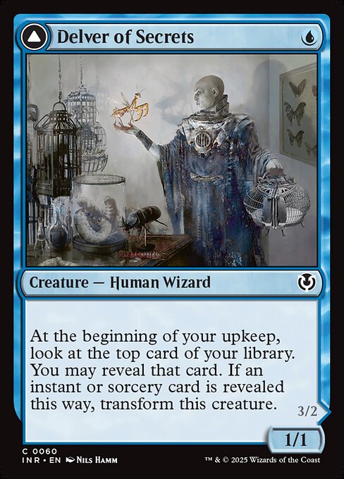 Delver of Secrets // Insectile Aberration (INR 60)
