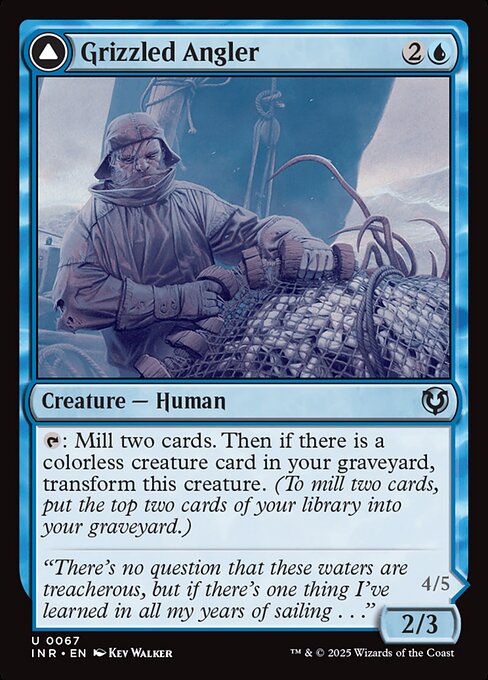 Grizzled Angler // Grisly Anglerfish (INR 67)
