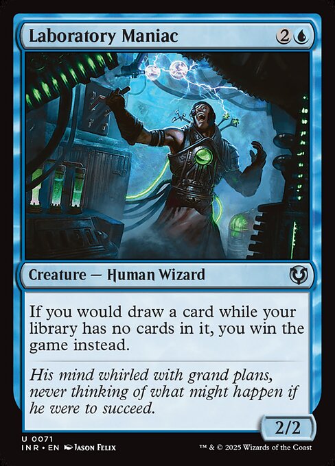 Laboratory Maniac (INR 71)