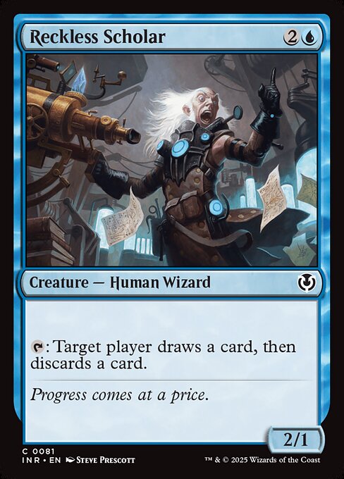 Reckless Scholar (INR 81)