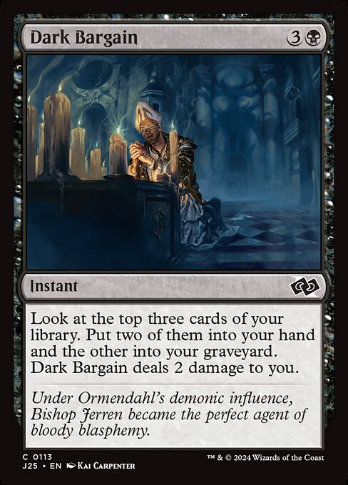 Dark Bargain (J25 113)
