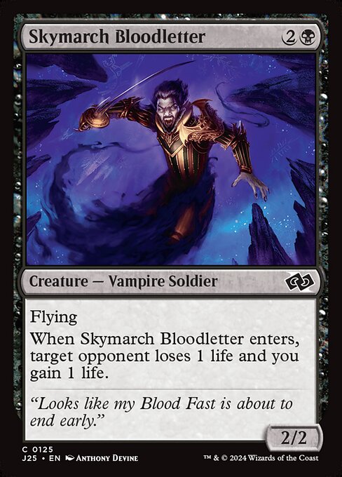 Skymarch Bloodletter (J25 125)
