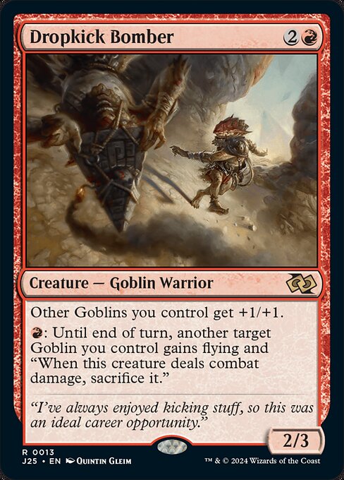 Dropkick Bomber (J25 13)