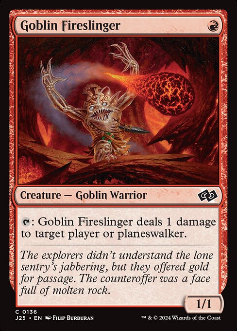 Goblin Fireslinger (J25 136)
