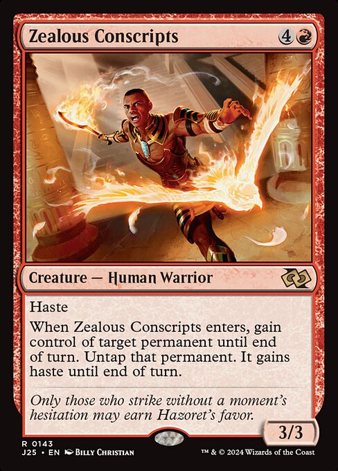Zealous Conscripts (J25 143)