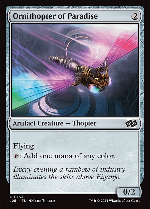 Ornithopter of Paradise (J25 153)