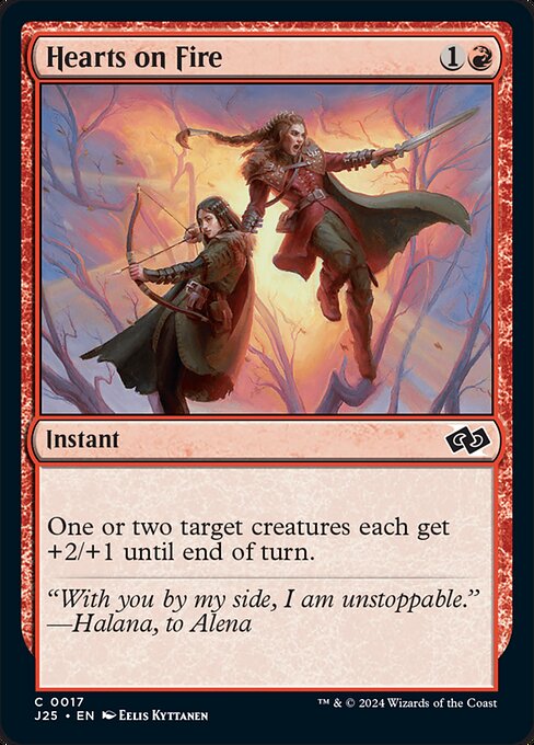 Hearts on Fire (J25 17)