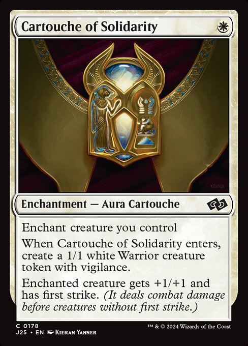 Cartouche of Solidarity (J25 178)