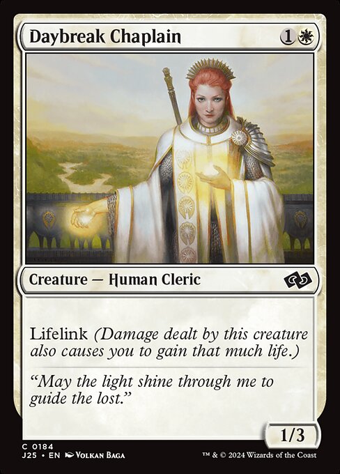 Daybreak Chaplain (J25 184)